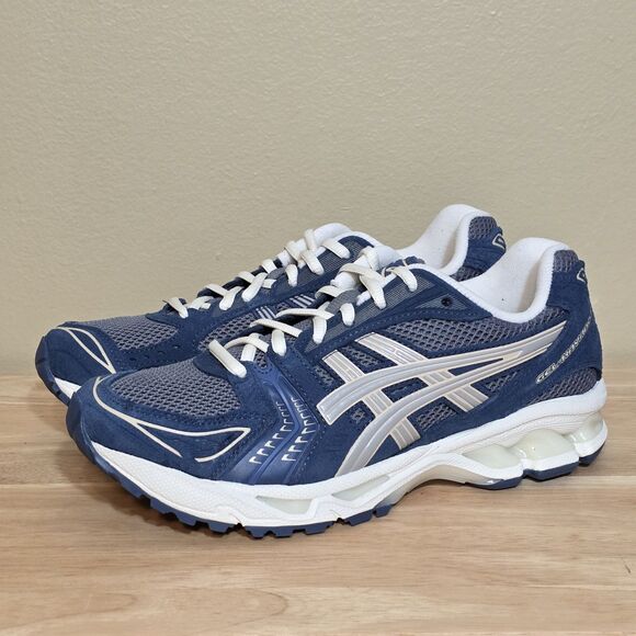 ASICS Gel-Kayano 14 Dark Pewter/Seal Grey 1201A161-029 Men\'s Size 7.5 Women\'s 9